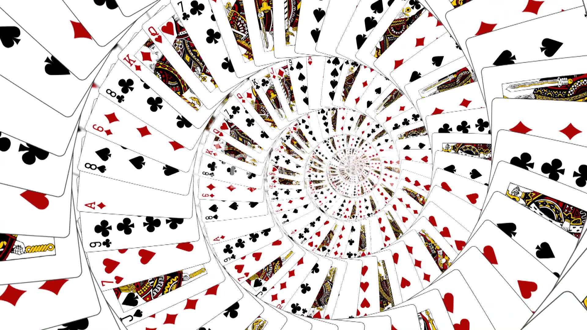 playing cards: Royalty-free video and stock footage